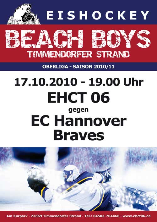 Zück auf der großen Eishockey-Bühne – Beach Boys starten in die Oberliga